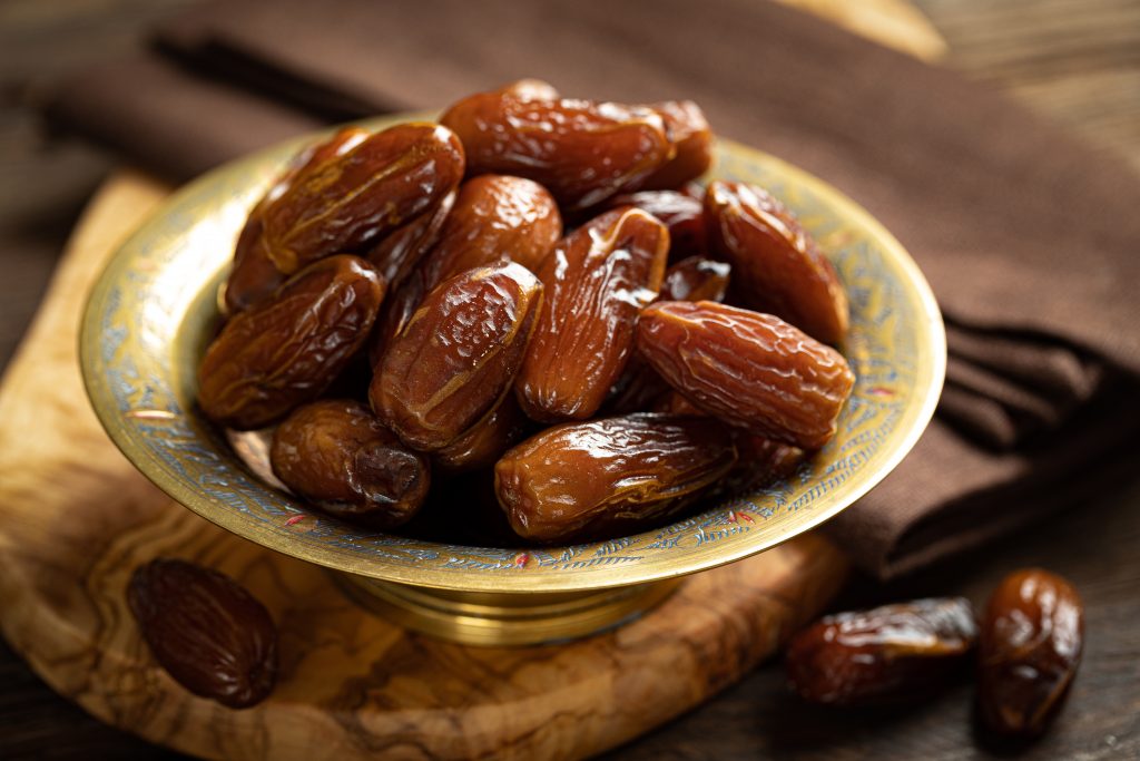 Dates fruits, healthy organic vegetarian food
