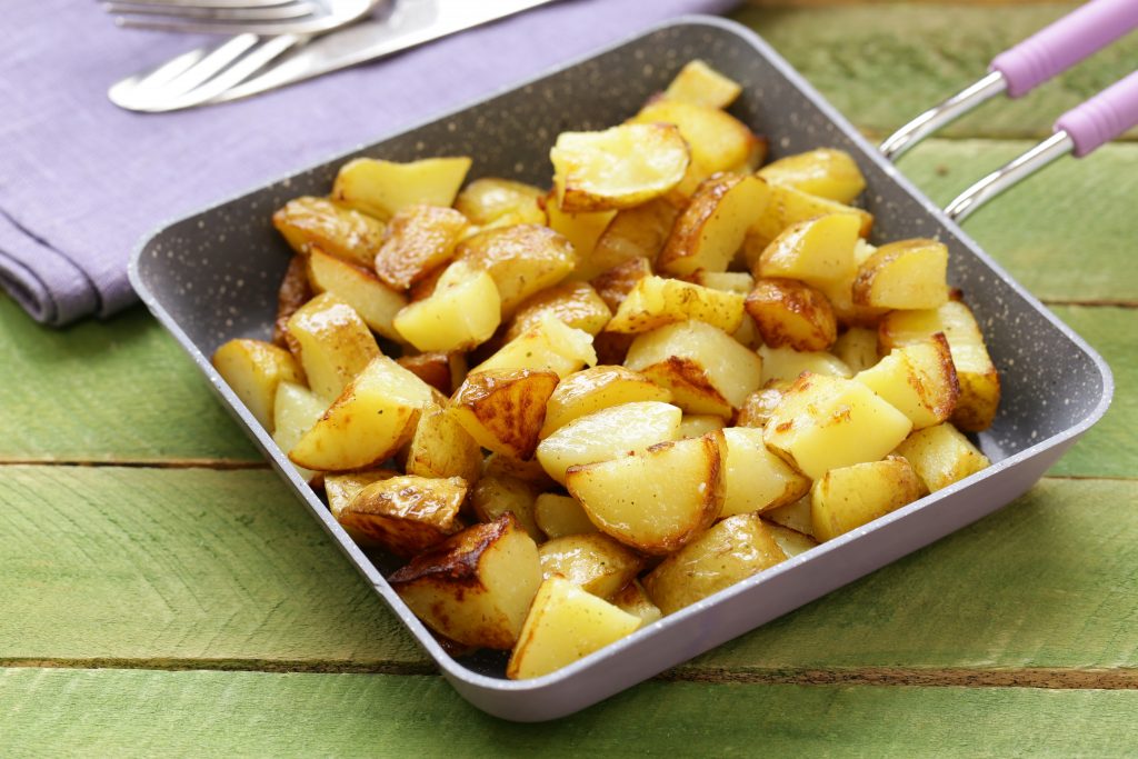 fried potatoes